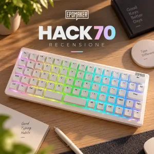 Epomaker Hack70, ortolineare alla prova