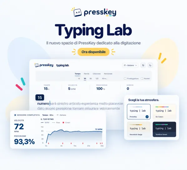 Typing Lab, spazio alla digitazione!