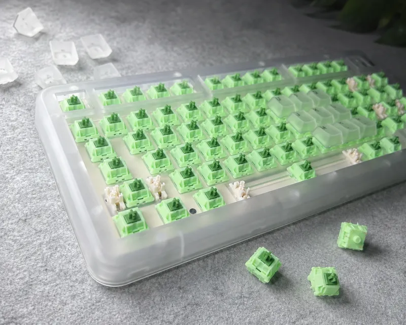 Recensione KiiBOOM Matcha Latte switches