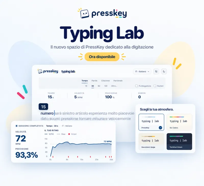 Typing Lab, spazio alla digitazione!
